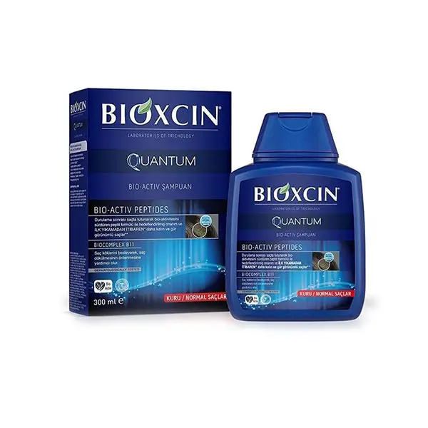 شامپو ضد ریزش مناسب موهای چرب بیوکسین مدل Quantum
